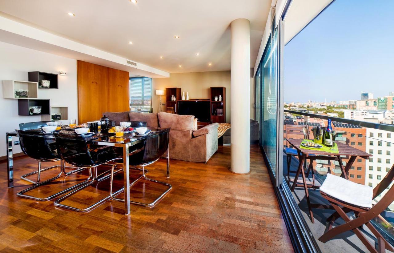 Apartmán Victoria Diagonal Mar Barcelona Exteriér fotografie