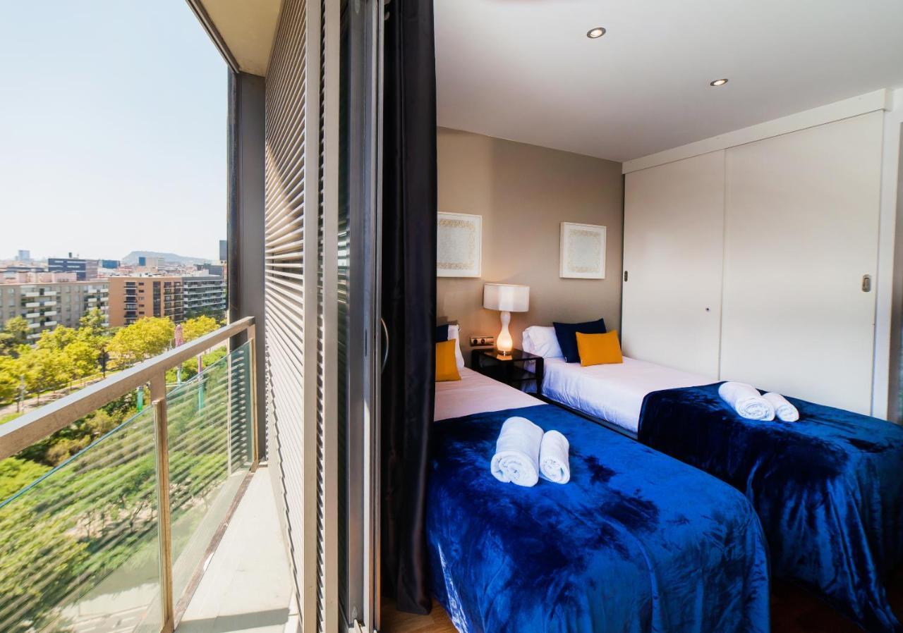 Apartmán Victoria Diagonal Mar Barcelona Exteriér fotografie