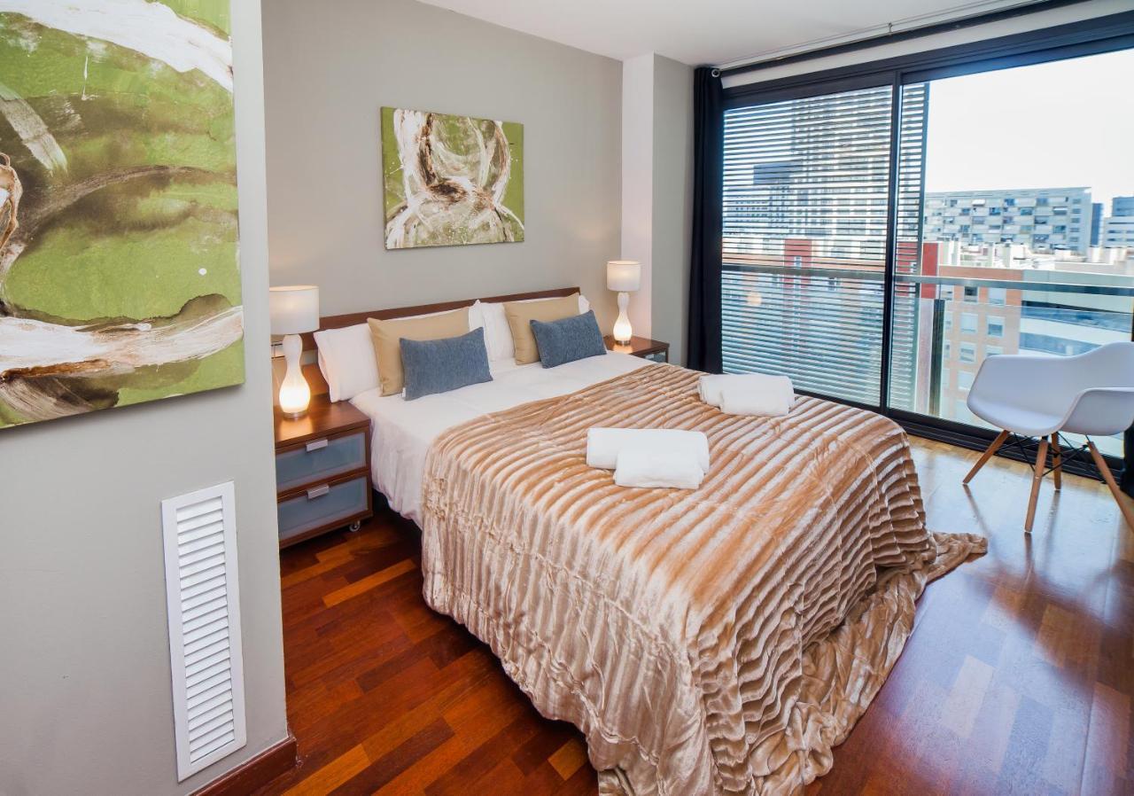 Apartmán Victoria Diagonal Mar Barcelona Exteriér fotografie